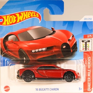 ホットウィール　ブガッティ　シロン　5台セット ブガッティ シロン ホットウィール (カスタムペイント) - Etsy 日本
