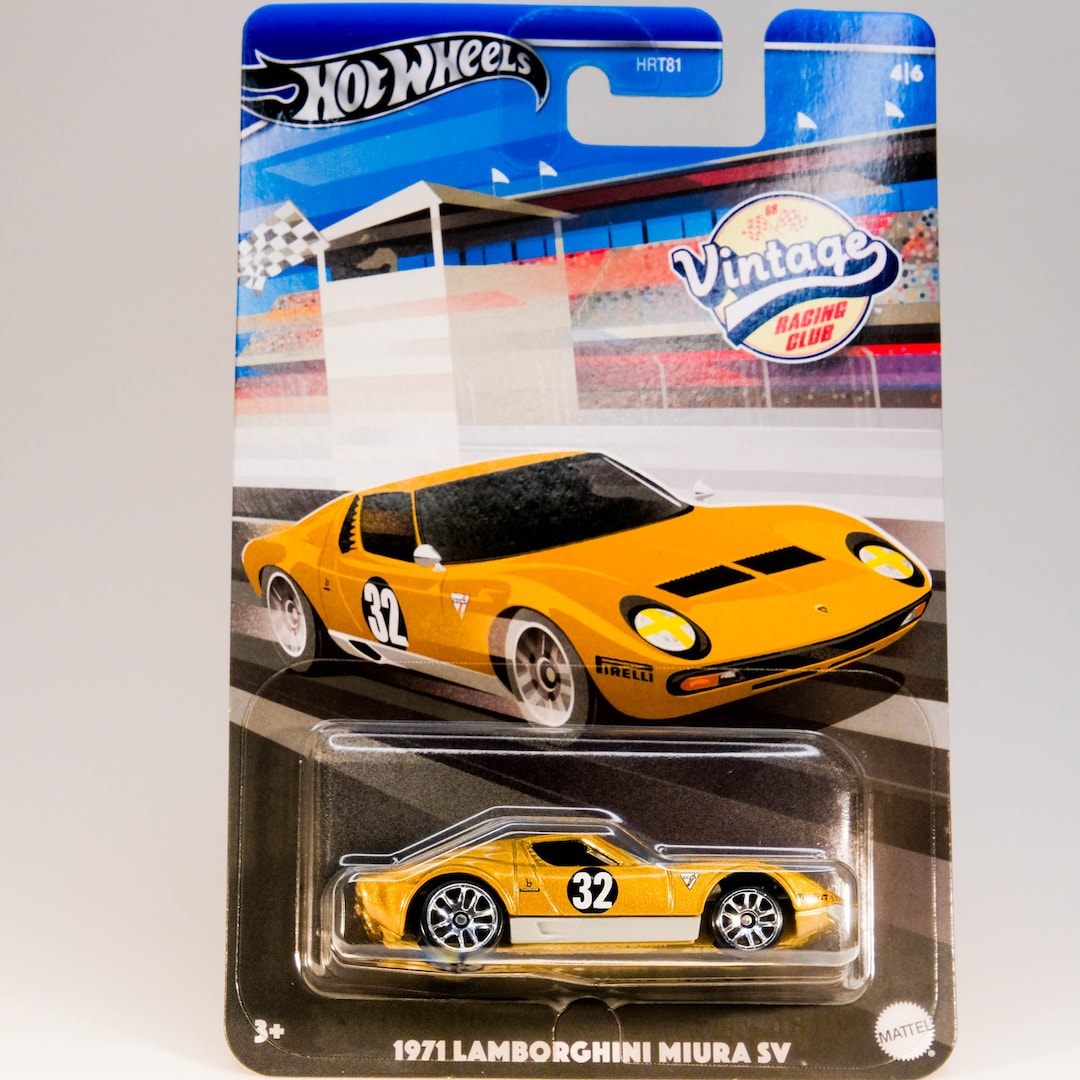 Hot Wheels Vintage Racing Club 1971 Lamborghini Miura SV - 04/06
