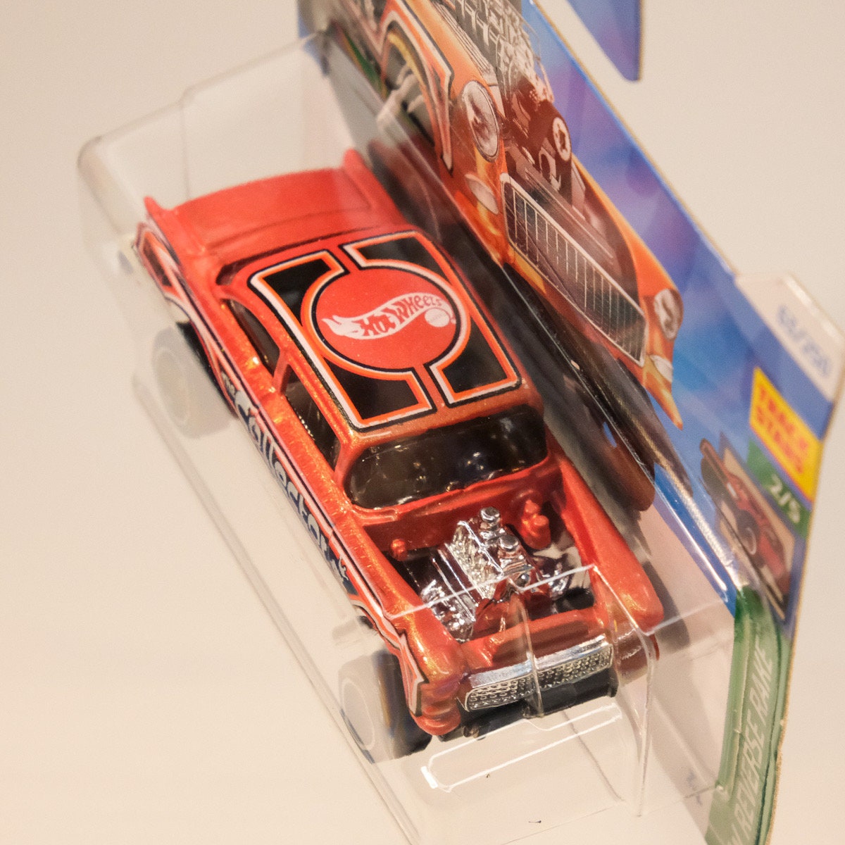 Hot Wheels '55 Chevy Bel Air Gasser Diecast - Nostalgic Drag Race