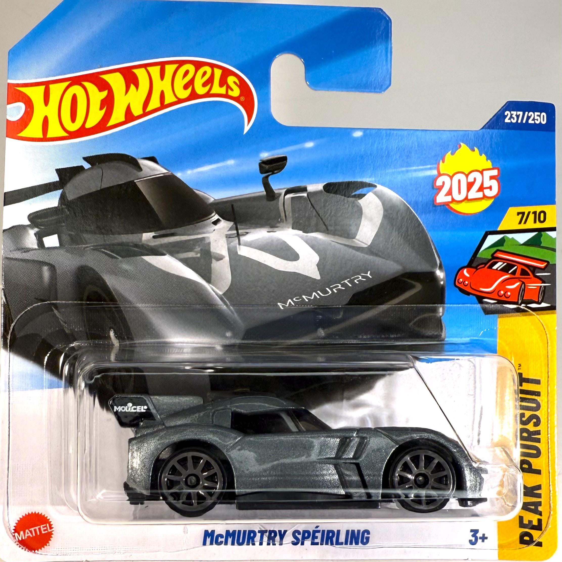 Hot Wheels McMurtry Spéirling – Modelo A Escala 1:64 De La Serie Peak Pursuit 2025, Edición 237/250 – Hipercar Eléctrico Futurista