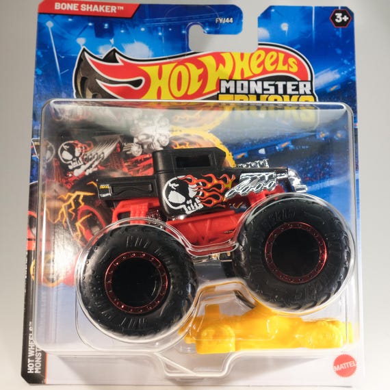 Caminhões Monstro Hot Wheels Bone Shaker! - Etsy