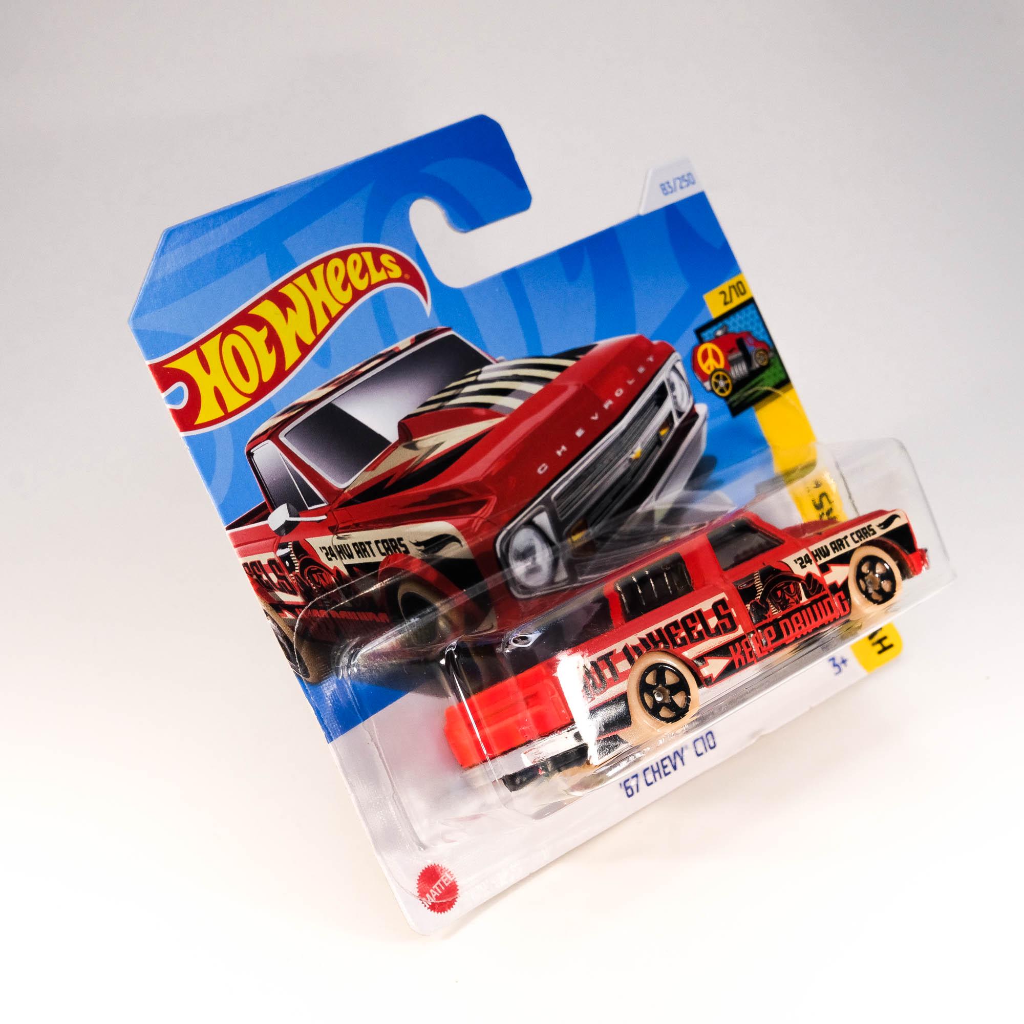 ホットウィール '67 シボレー C10 - HW アートカー - Etsy 日本