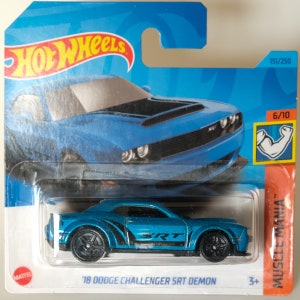 Hot Wheels Dodge Challenger SRT Demônio ‘18 (B)