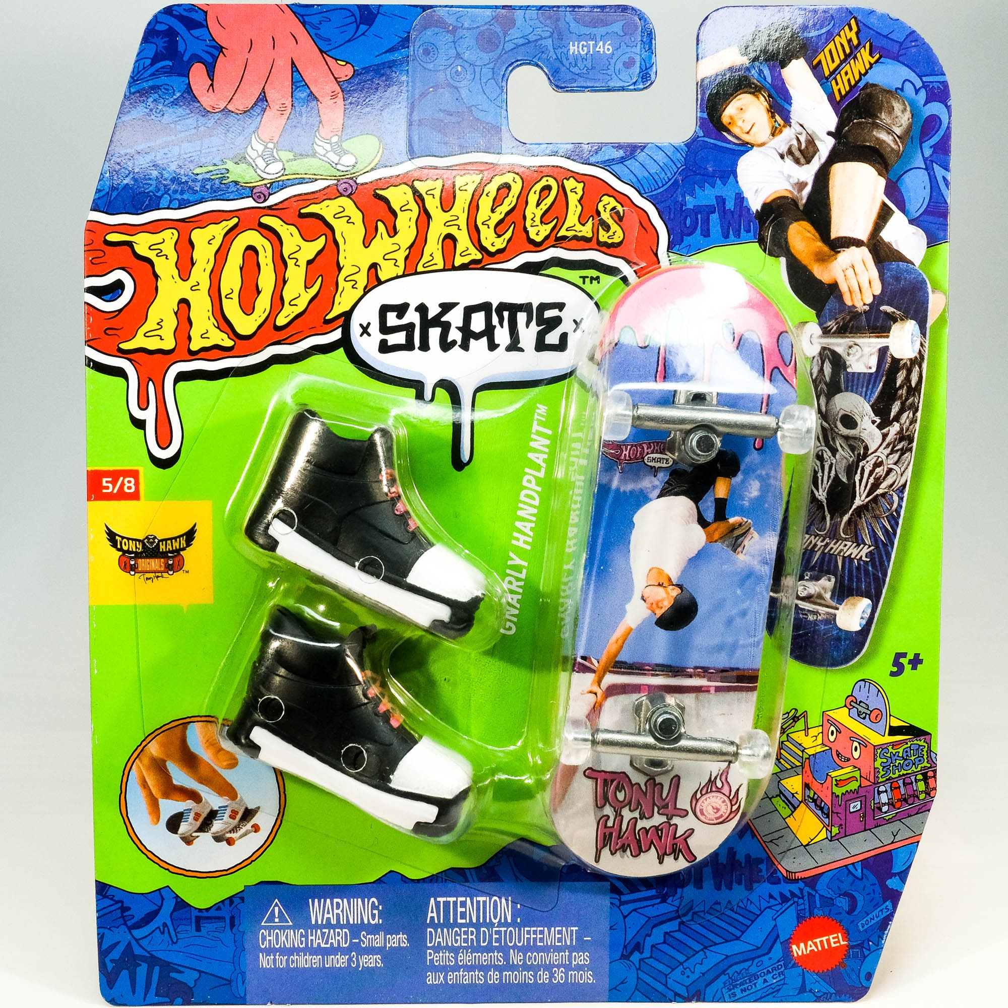 Hot Wheels Skate Treasure Hunt Planta Manual Retorcida - Tony Hawk