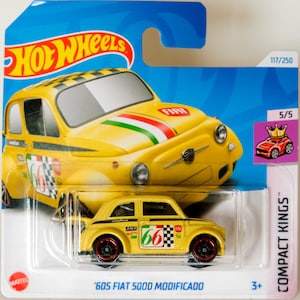 Hot Wheels Fiat 500D Modificado anos 60