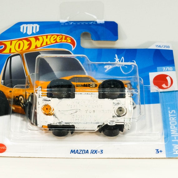 1:64 Scale Die-cast Car Hot Wheels Mad Mike Mazda RX-3 Tooned