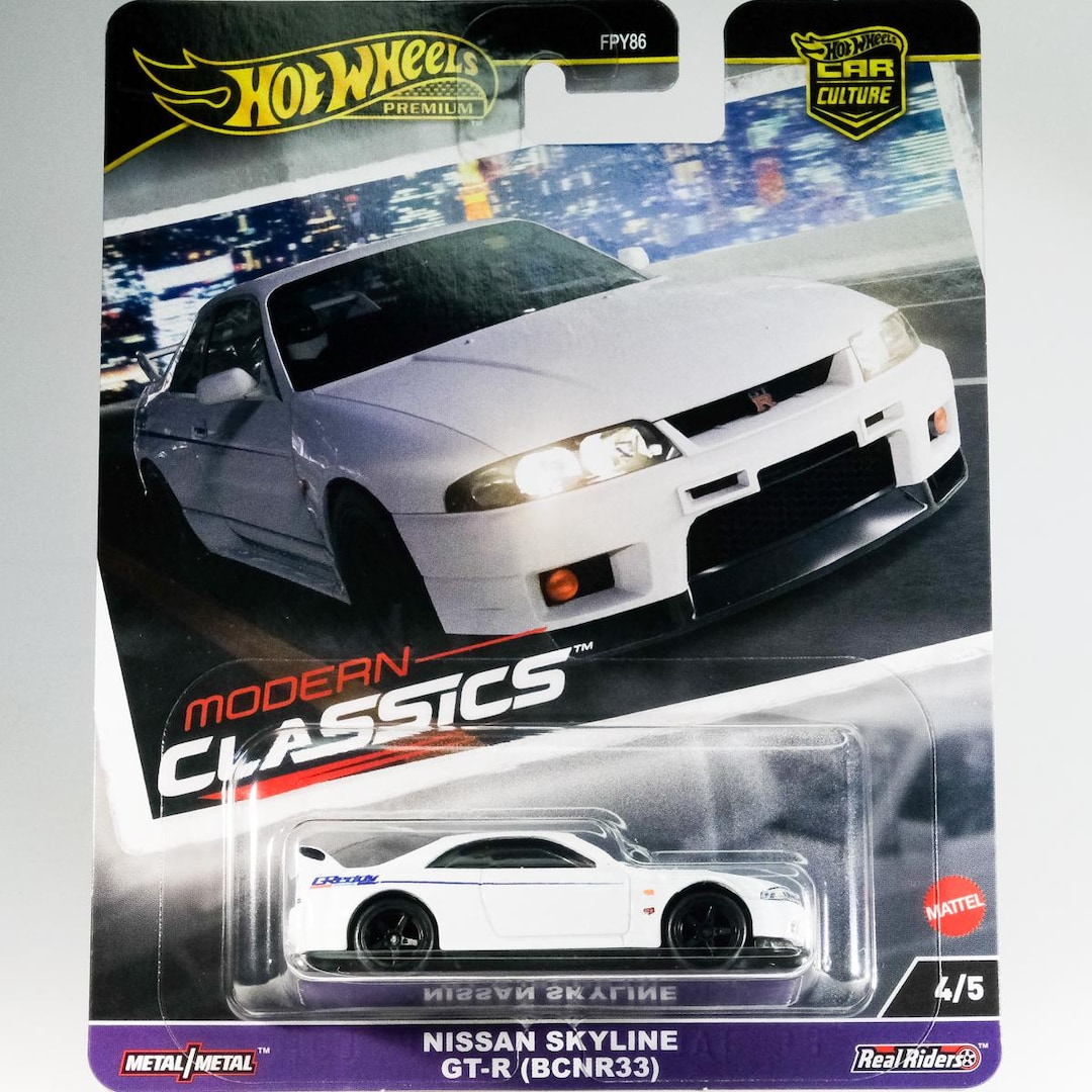 Hot Wheels Premium Nissan Skyline GT-R (BCNR33) - Car Culture