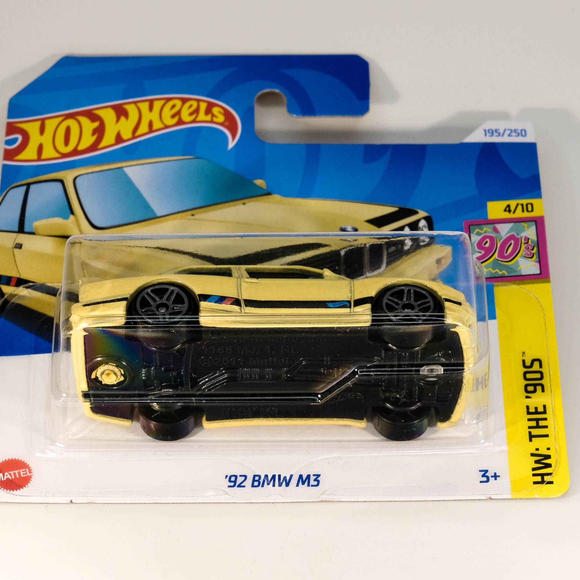 Hot Wheels BMW M3 1992 - Série Car Culture Modern Classics, édition Premium, Loose