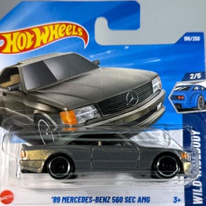 Hot Wheels Mercedes-Benz 560 SEC AMG 1989 – Wild Widebody