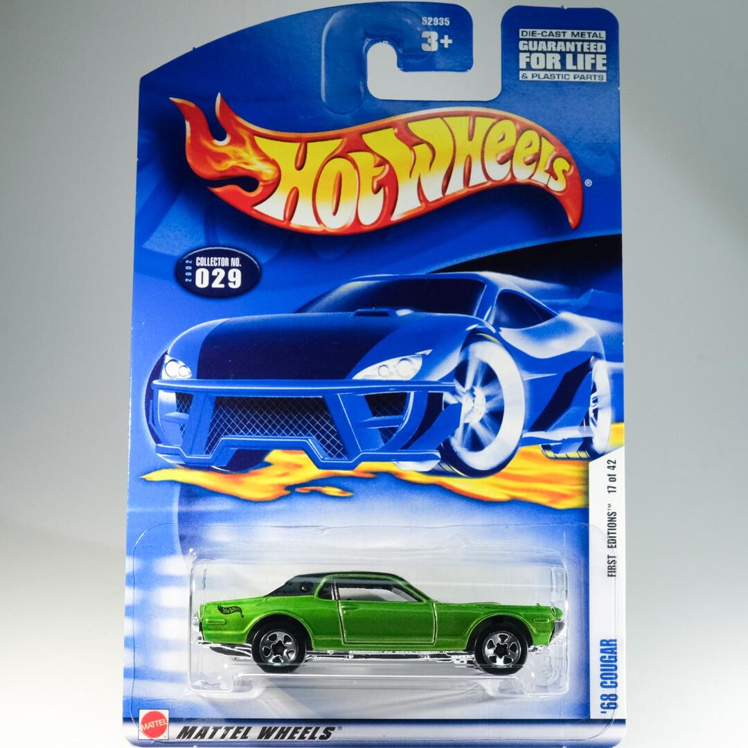 Hot Wheels Vintage '68 Cougar - 2002 First Editions - Etsy