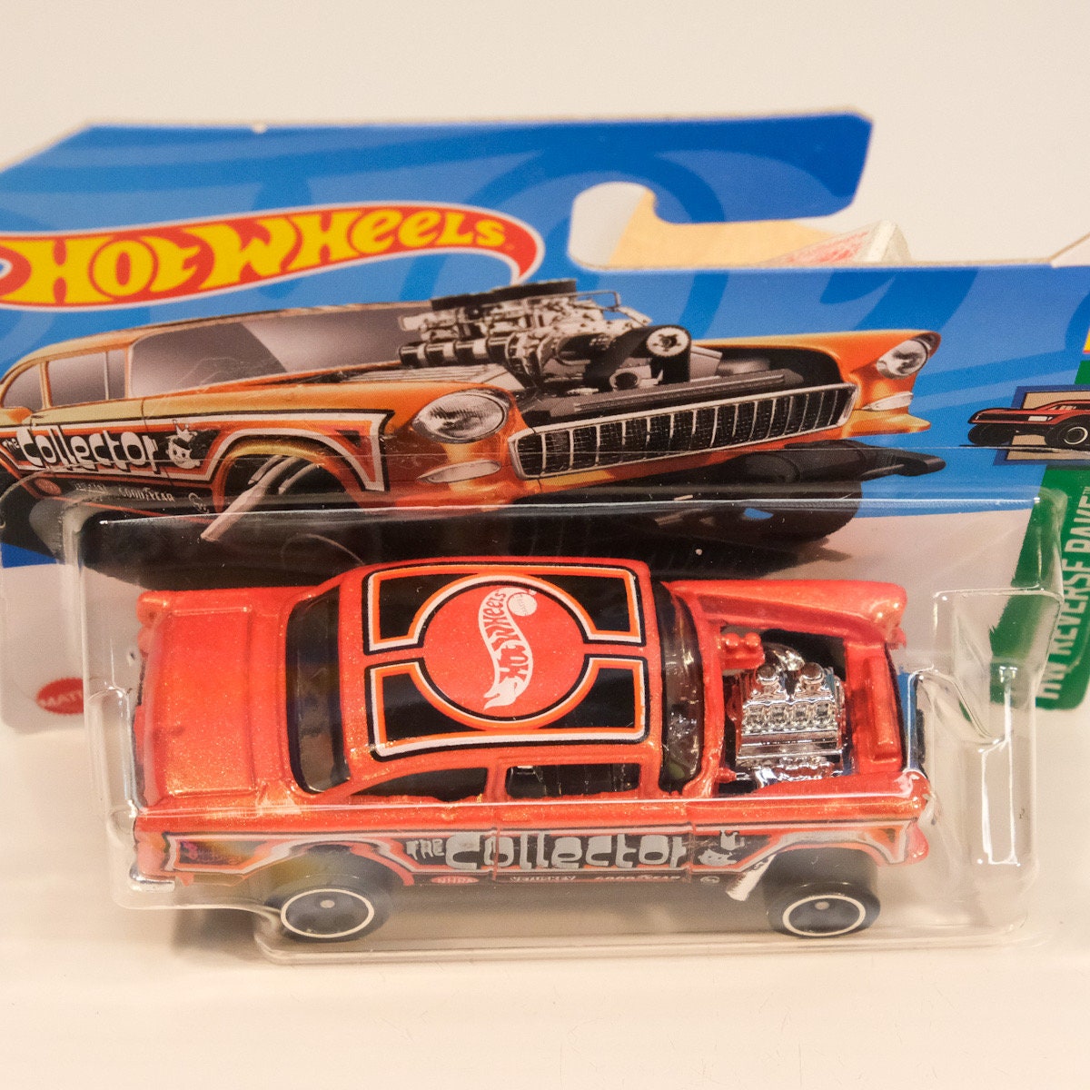 Hot Wheels '55 Chevy Bel Air Gasser Diecast - Nostalgic Drag Race