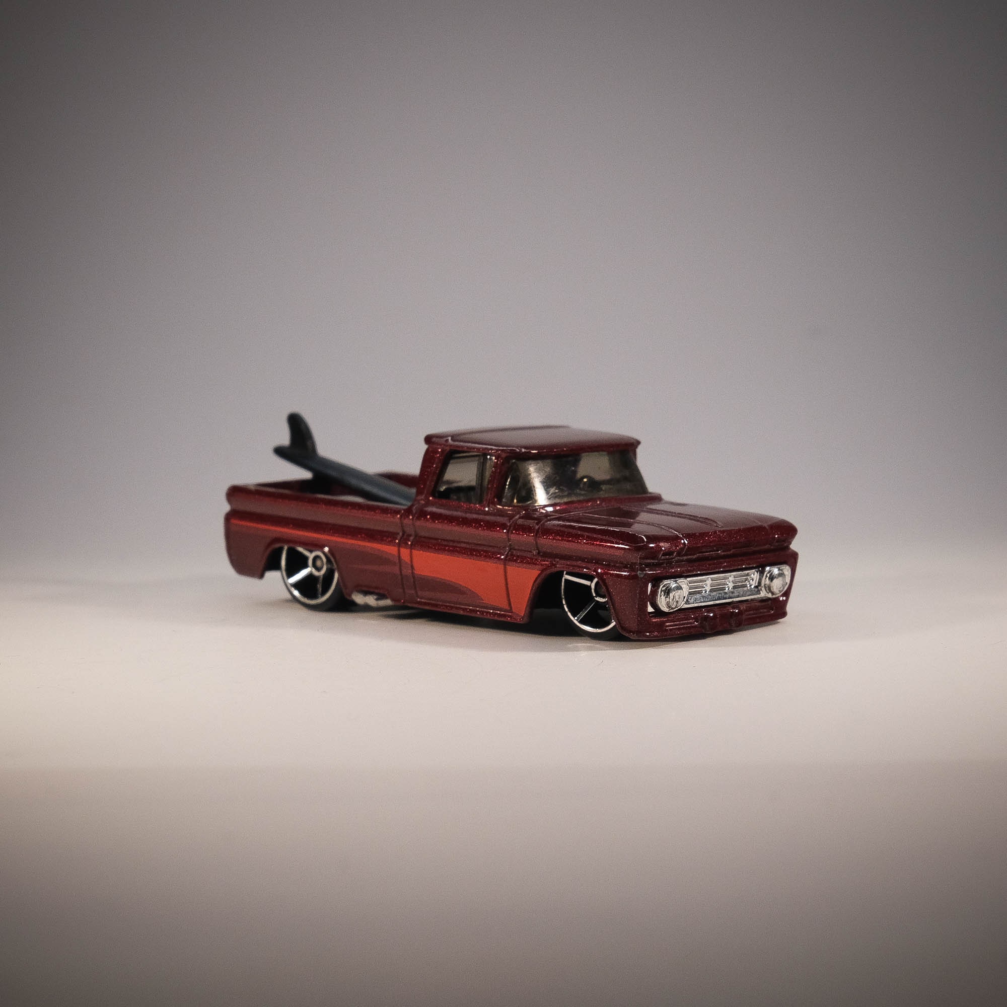 ミニカー 1960s HOT WHEELS Custom 62 Chevy Amazon.com: Hot Wheels Custom '62 Chevy Pickup, [Blue] 7/10