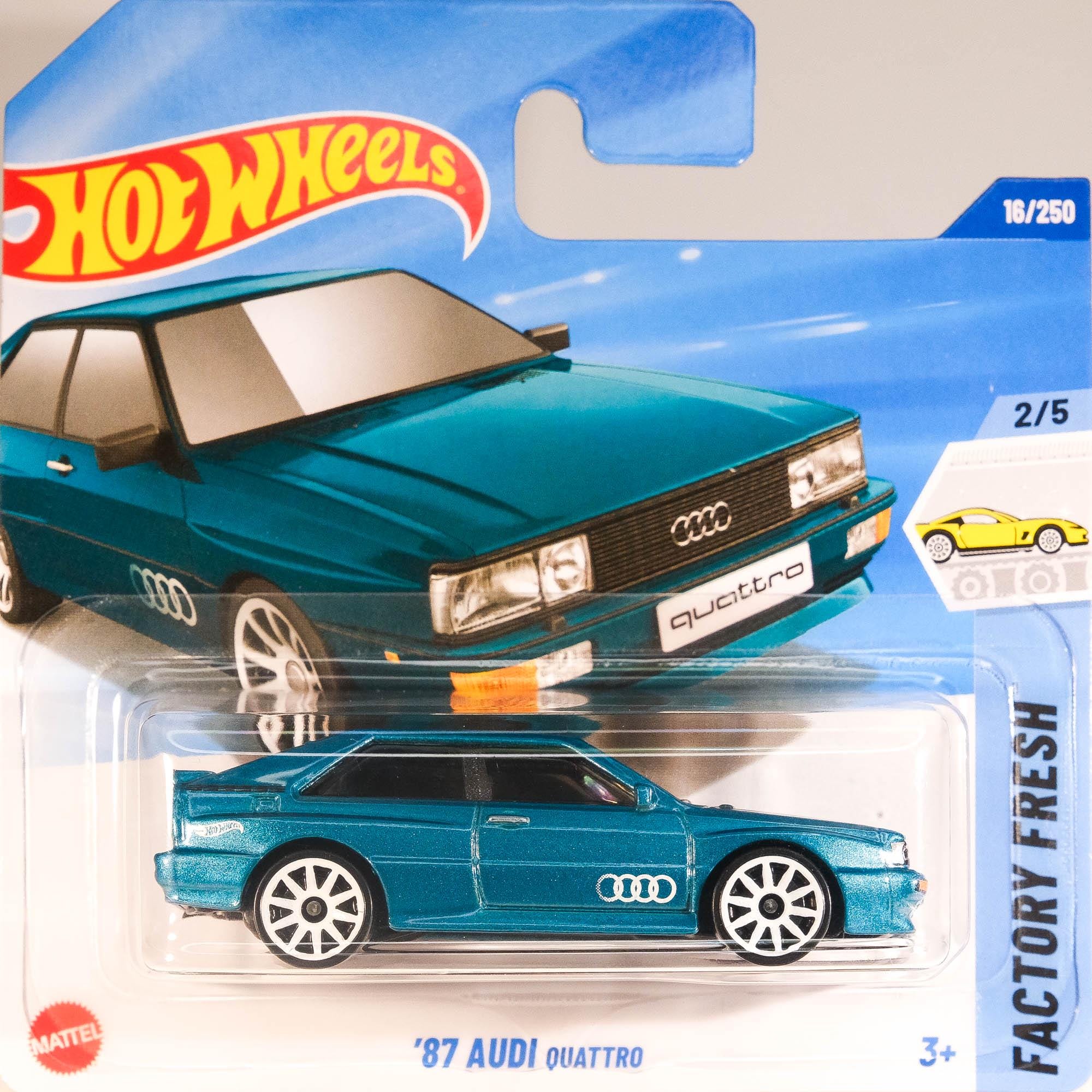 Hot Wheels '87 Audi Quattro - Factory Fresh - Etsy