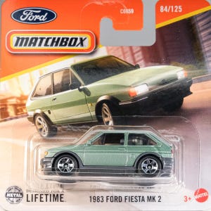 Matchbox 1983 Ford Fiesta MK 2 - Ford