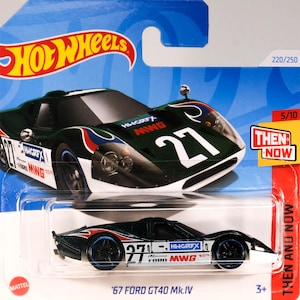 Hot Wheels '67 Ford ID500 - Damals und heute