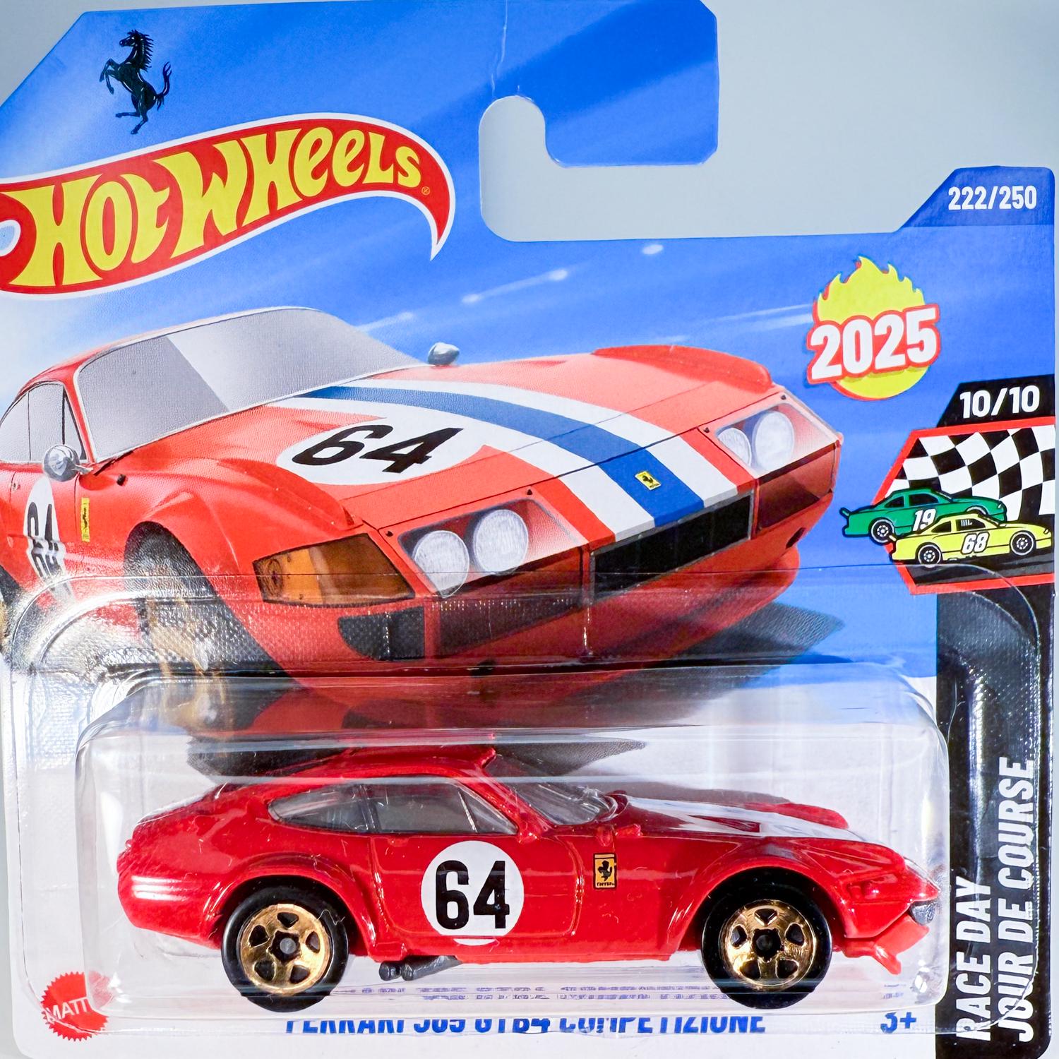 ホットウィール フェラーリ 365 GTB4 コンペティツィオーネ - レース
