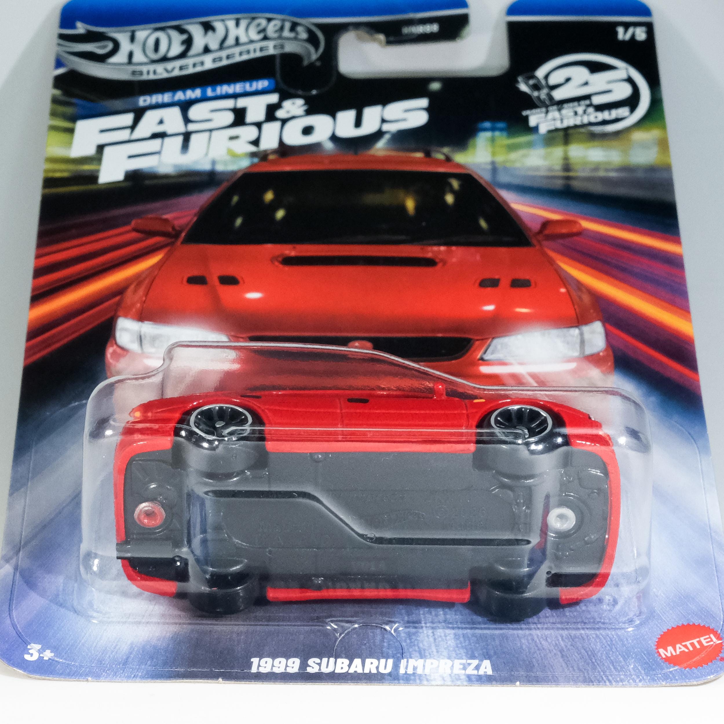 Hot Wheels 1999 Subaru Impreza - Fast & Furious: Dream Lineup - Etsy