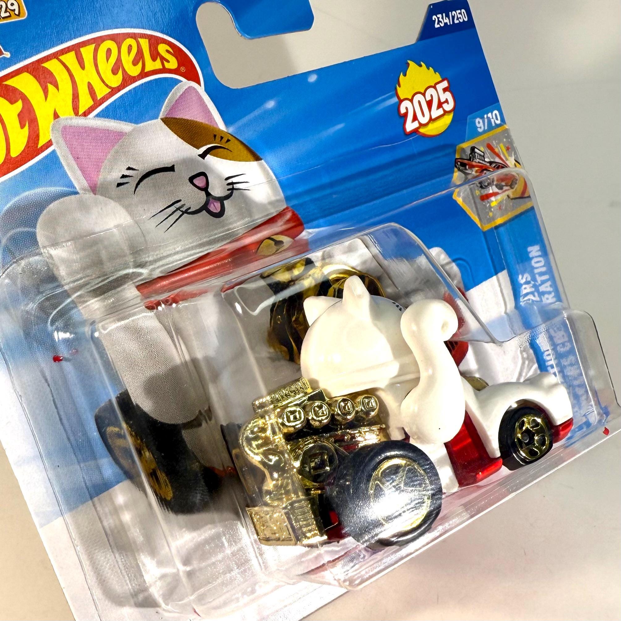 Hot Wheels Feline Lucky - Celebration Racers (first Edition) - Etsy