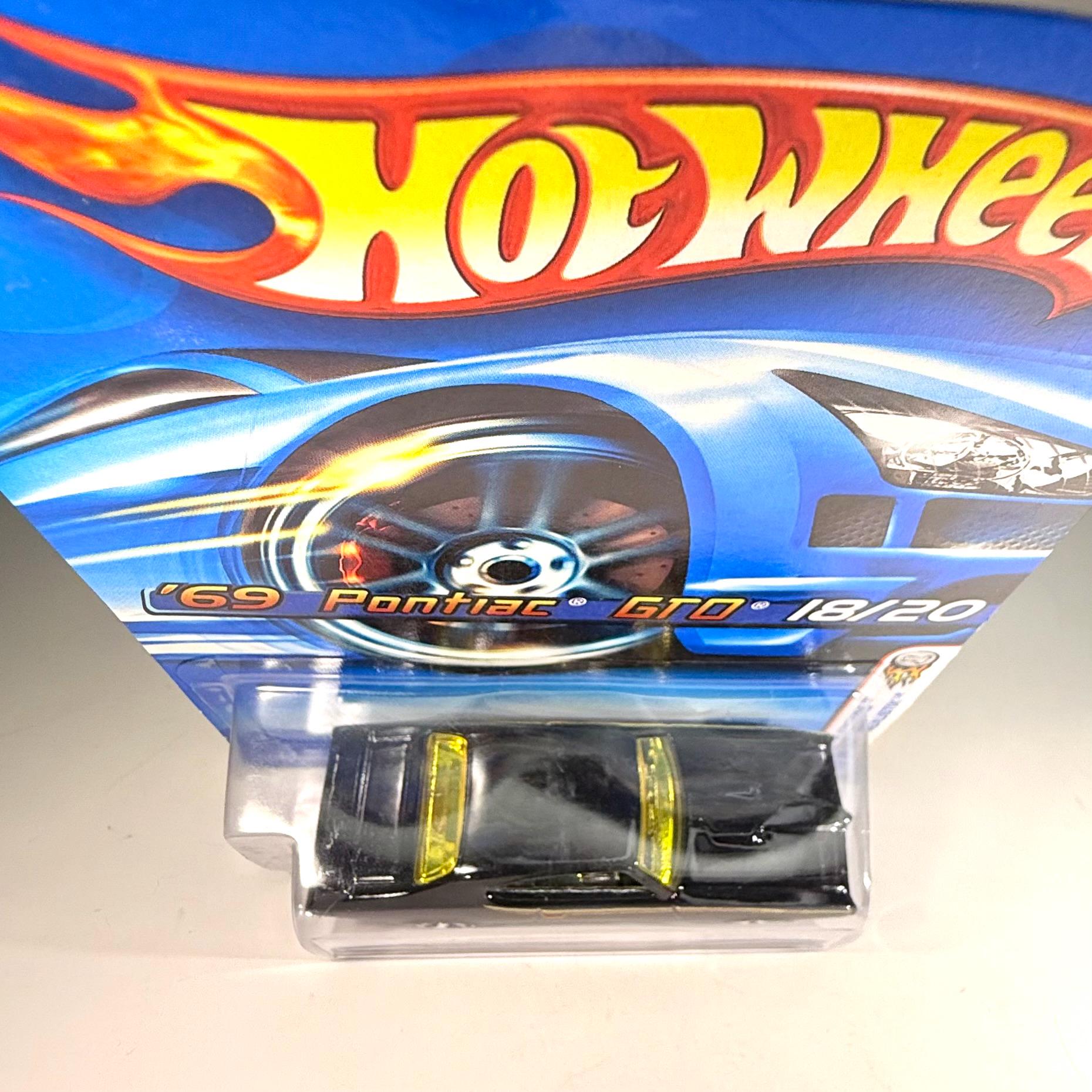 Vintage Hot Wheels '69 Pontiac GTO - 2005 First Editions
