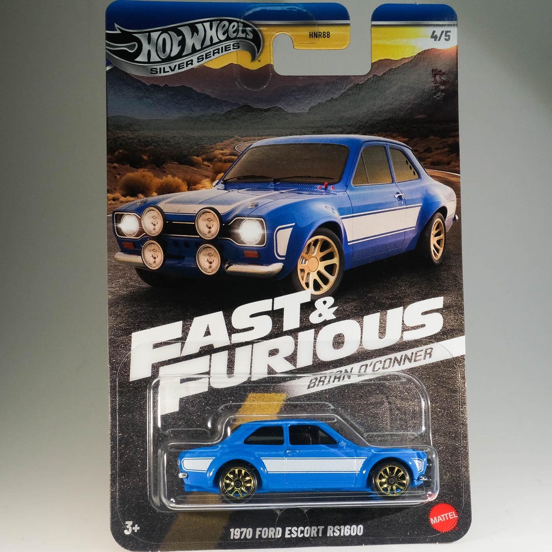 Hot Wheels 1970 Ford Escort RS1600 - 2025 Fast & Furious: Brian O