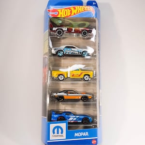 Hot Wheels MOPAR Five Pack - Ultimate Collection for Muscle Car Enthusiasts!