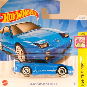 Hot Wheels '96 Nissan 180SX Type X - HW The 90s