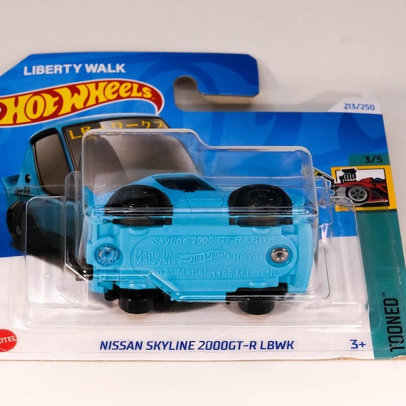 Hot Wheels Nissan Skyline 2000 GT-R LBWK - Tooned - Etsy