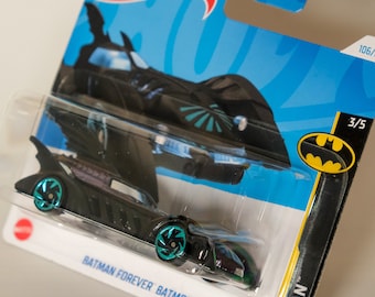 Caça ao tesouro Hot Wheels Batman Forever Batmóvel Batman