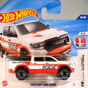 Hot Wheels RAM 1500 Rebel 2020 - HW First Response