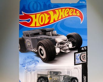 限定品 mooneyes hot rod hotwheels Amazon.com: Hot Wheels 2021, Bone Shaker Moon Eyes Gray, Rod