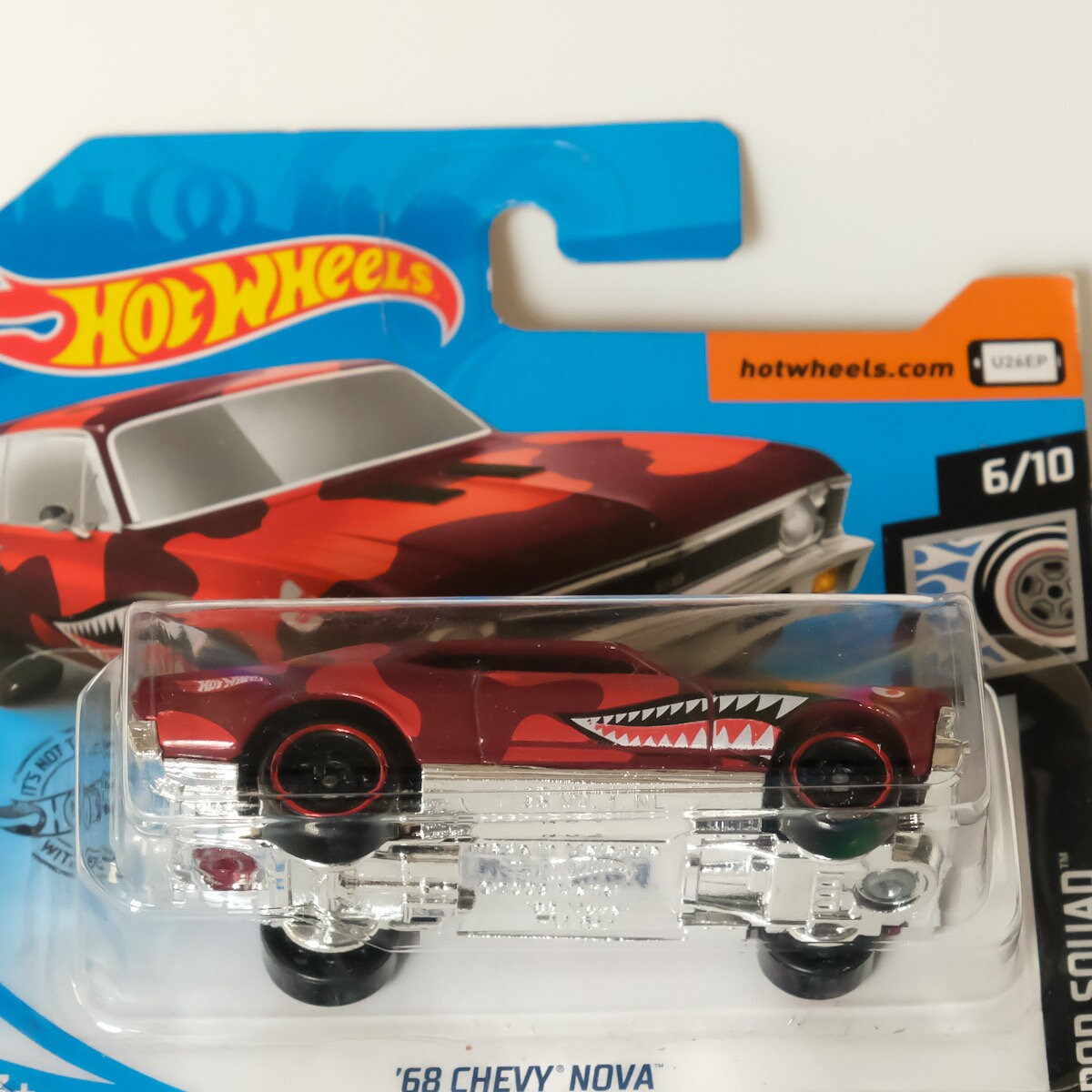 Hot Wheels '68 Chevy Nova - Rod Squad - Etsy