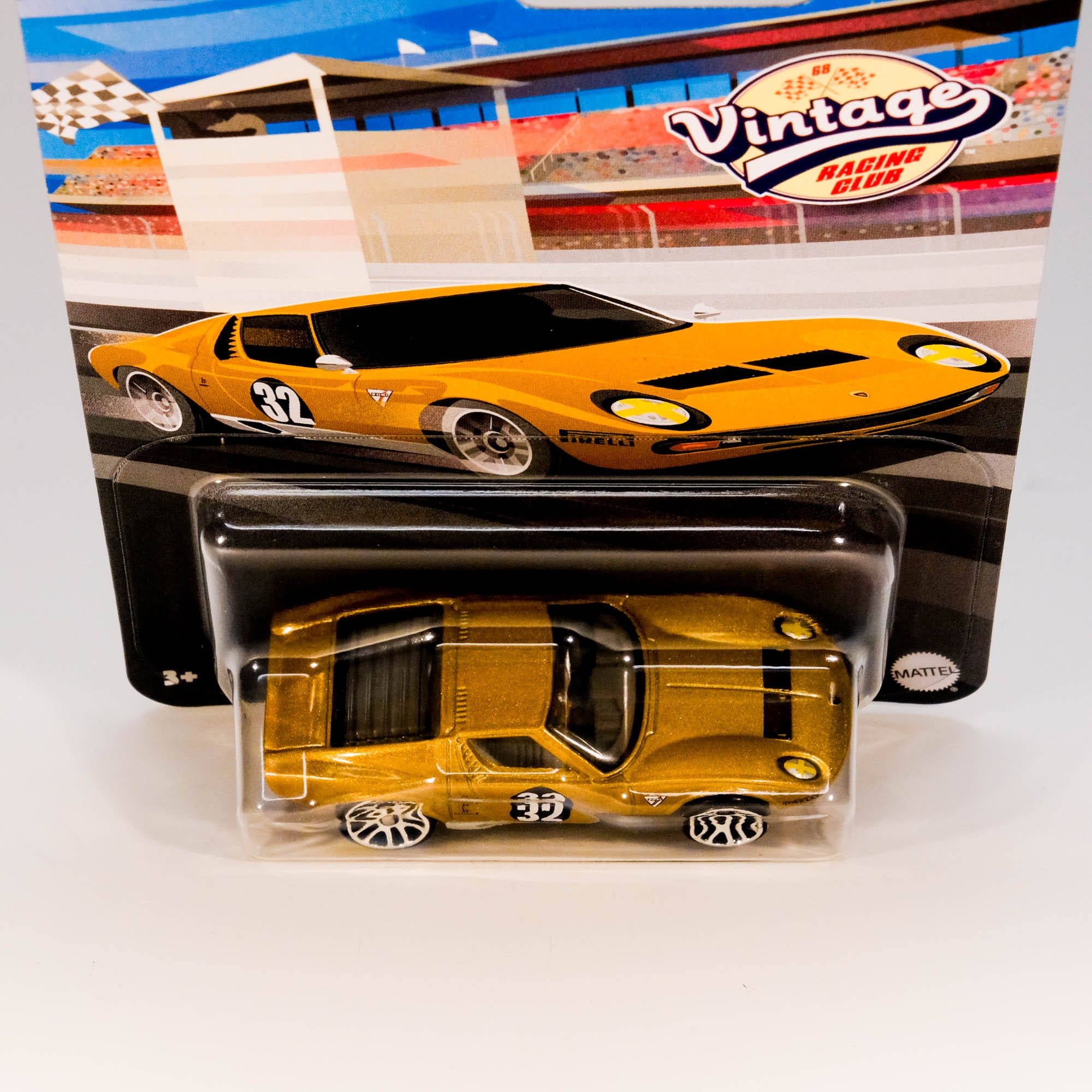 Hot Wheels Vintage Racing Club 1971 Lamborghini Miura SV - 04/06