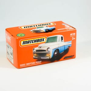 Matchbox 1957 Dodge Sweptside Pickup Truck Blue Birthday