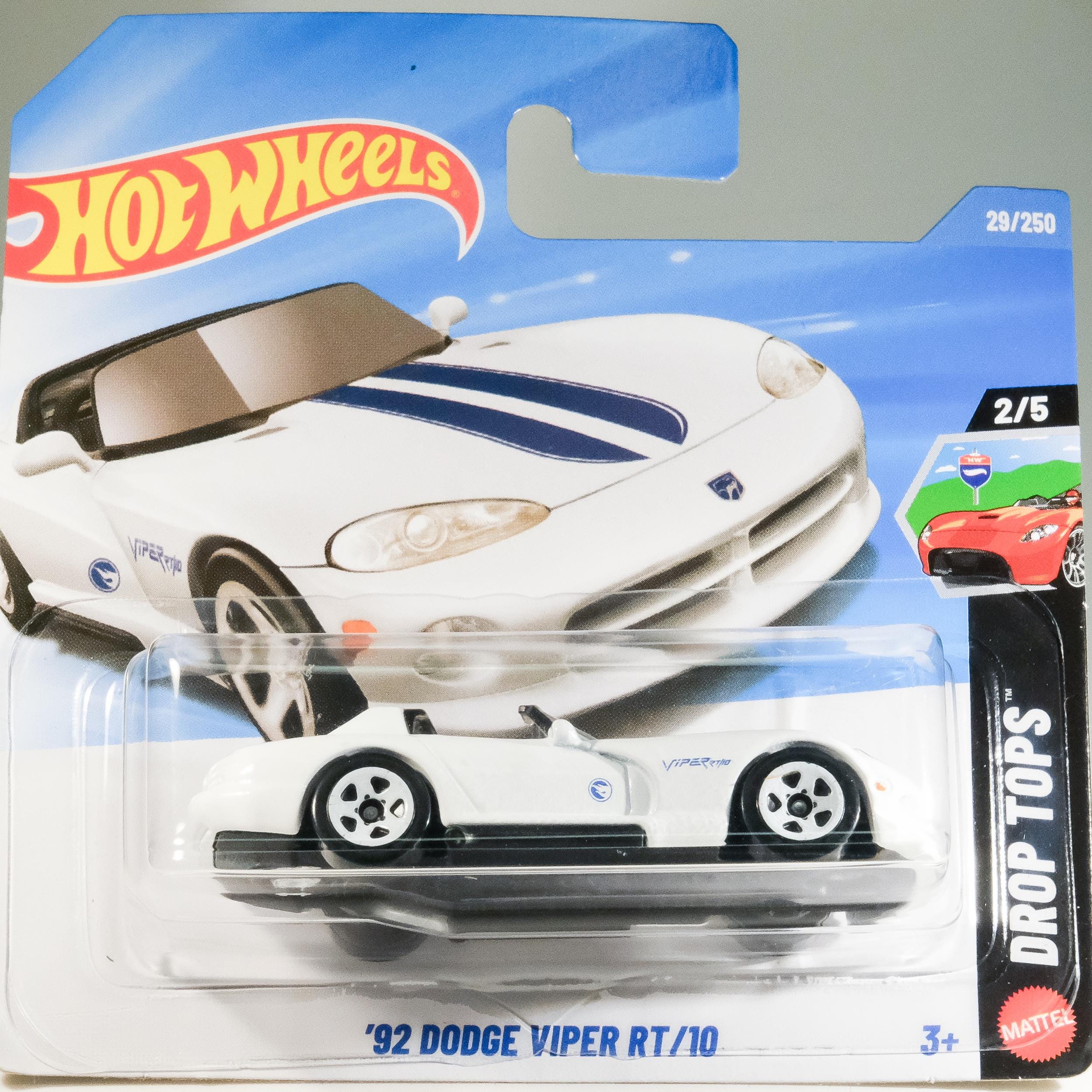 Hot Wheels Treasure Hunt 92 Dodge Viper RT 10 - Drop Tops - Etsy