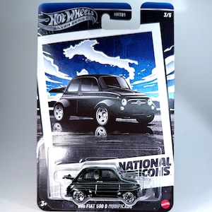 Hot Wheels '60 Fiat 500D Modificado - National Icons