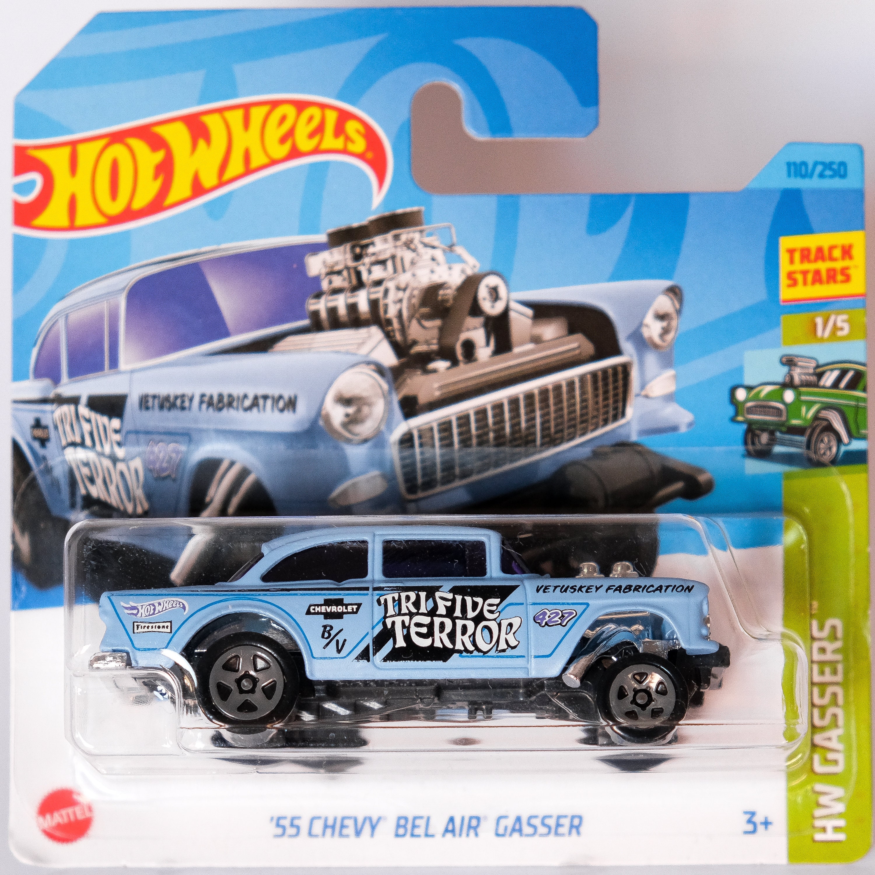 Hot Wheels Mail In 2018 Collector Edition 55 Chevy Bel Air Gasser