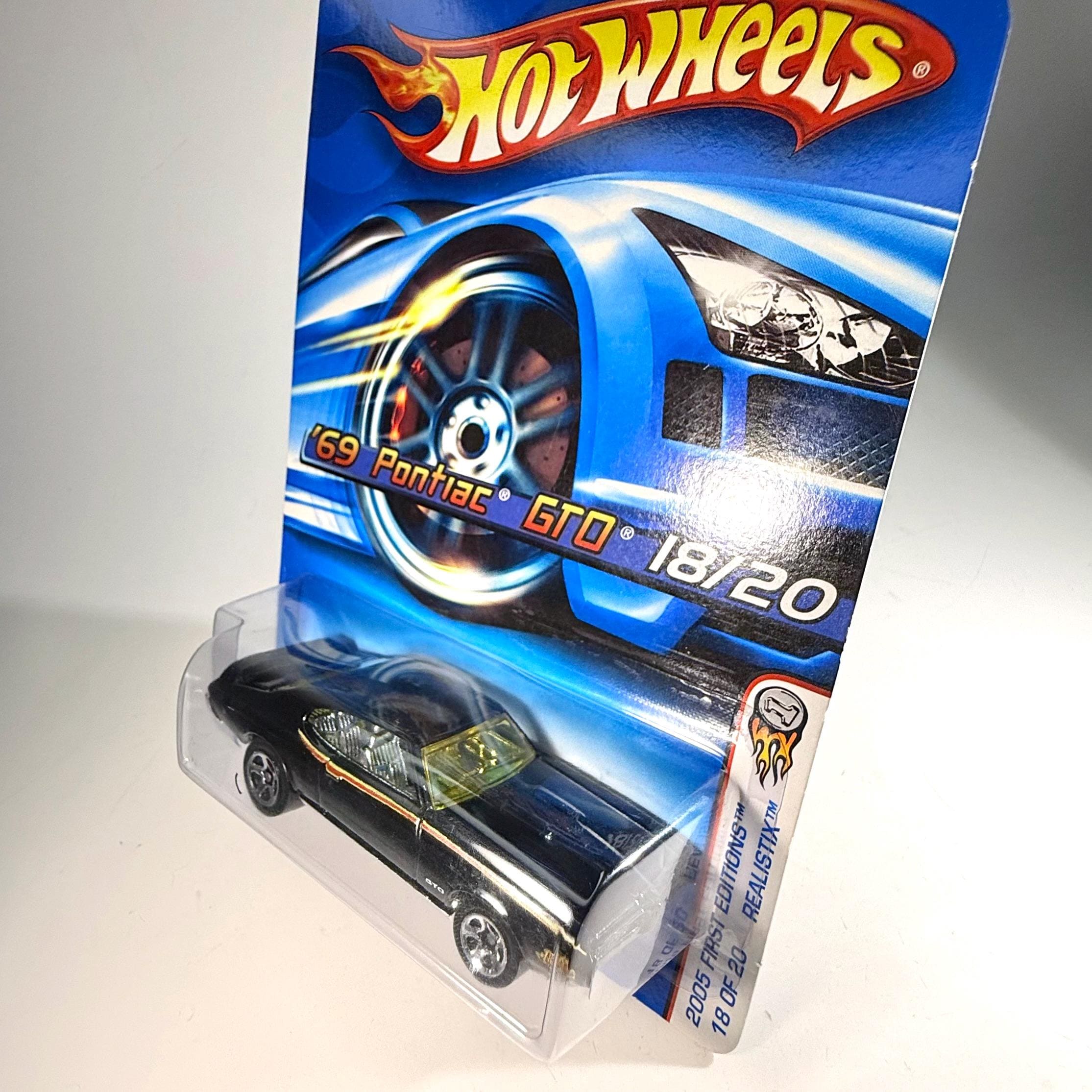 Vintage Hot Wheels '69 Pontiac GTO - 2005 First Editions