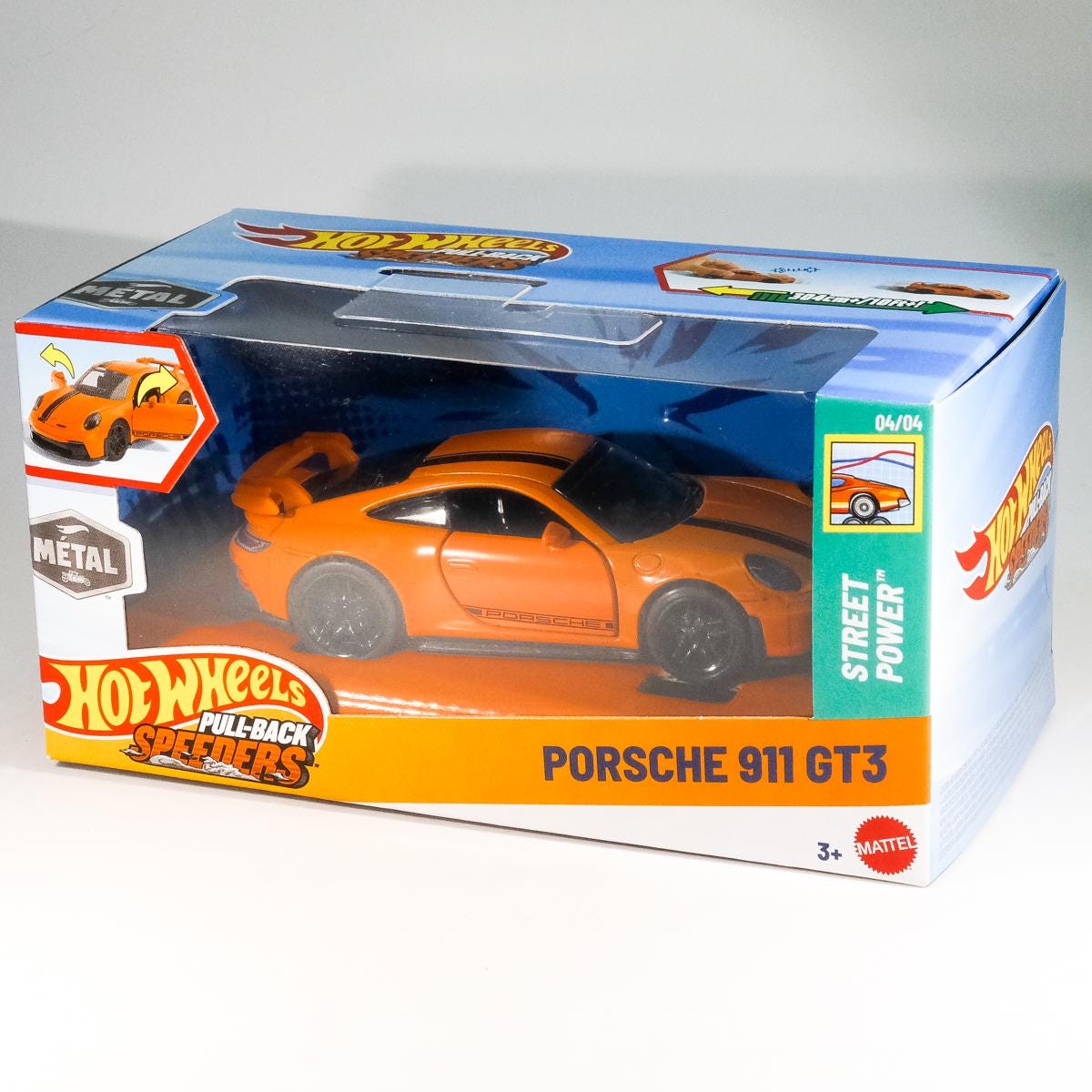 Hot Wheels Pull-back Speeders Porsche 911 GT3 - Etsy