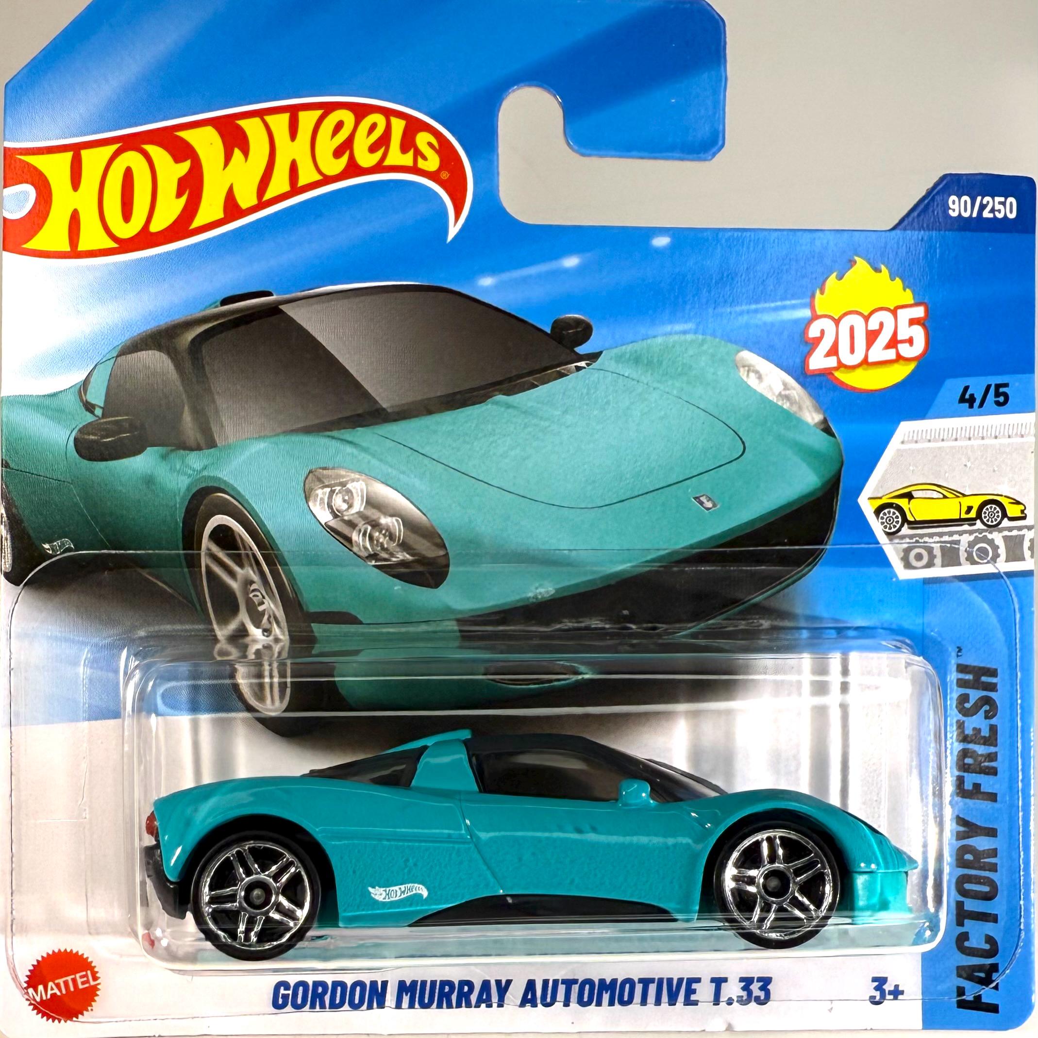 Hot Wheels Gordon Murray Automotive T.33 - Factory Fresh (primeira