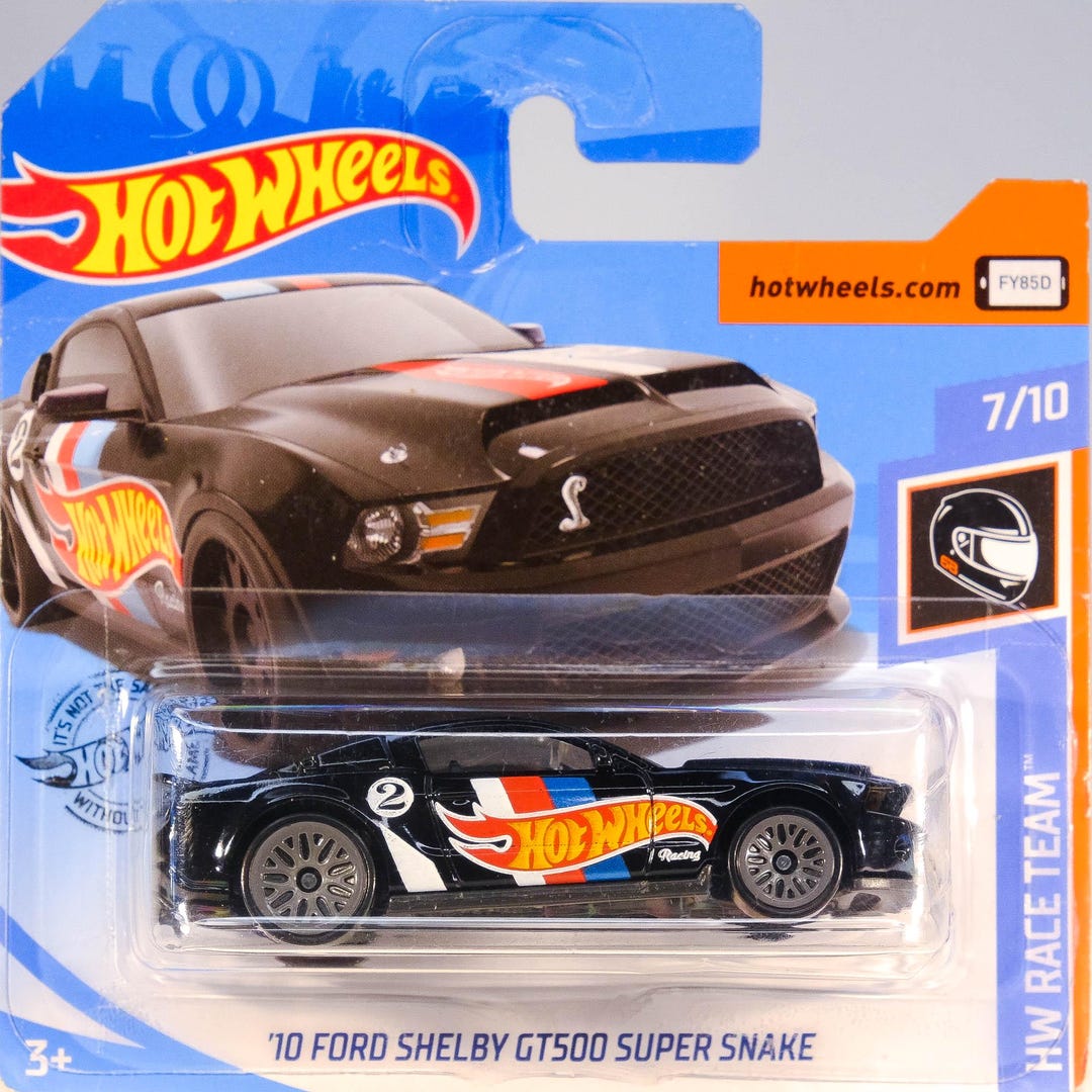 Shelby Mustang GT500 Super Snake 2010 - Shelby Collectibles 1/18 - Noir
