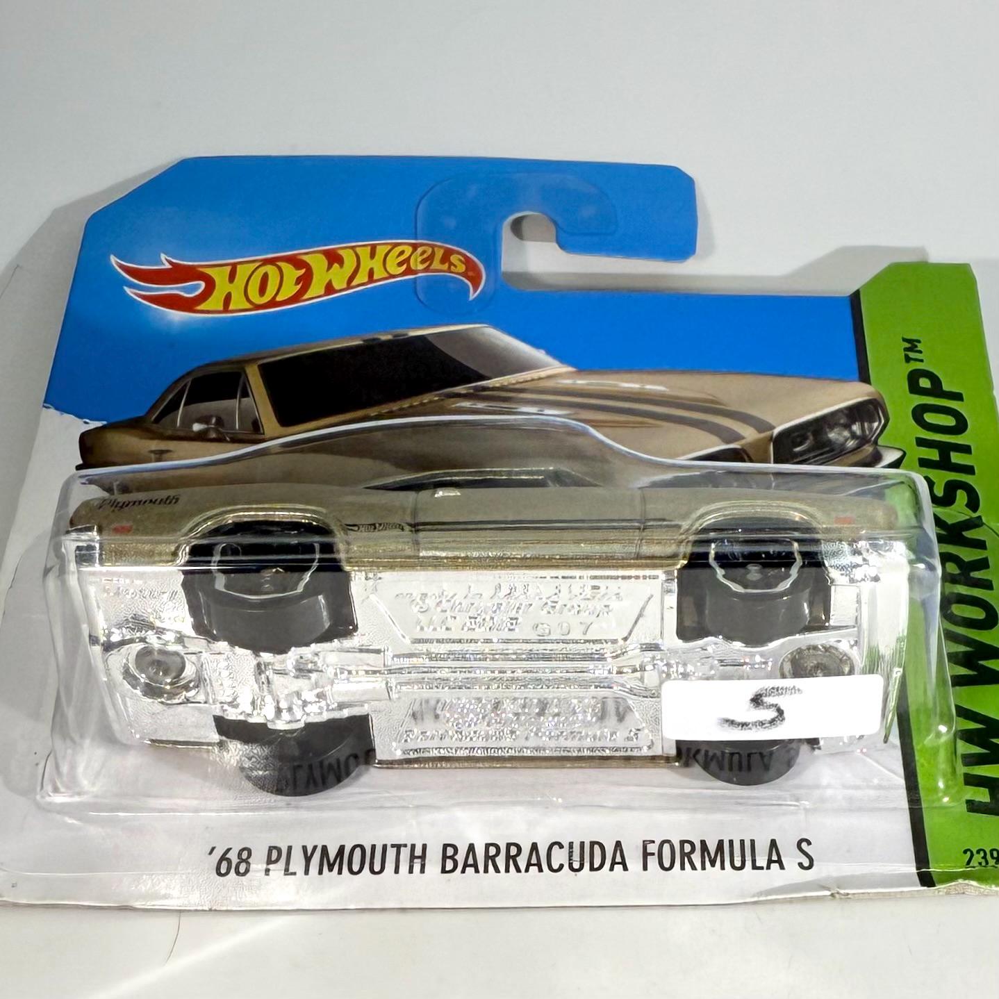ホットウィール '68 プリムス バラクーダ フォーミュラS - HWワーク