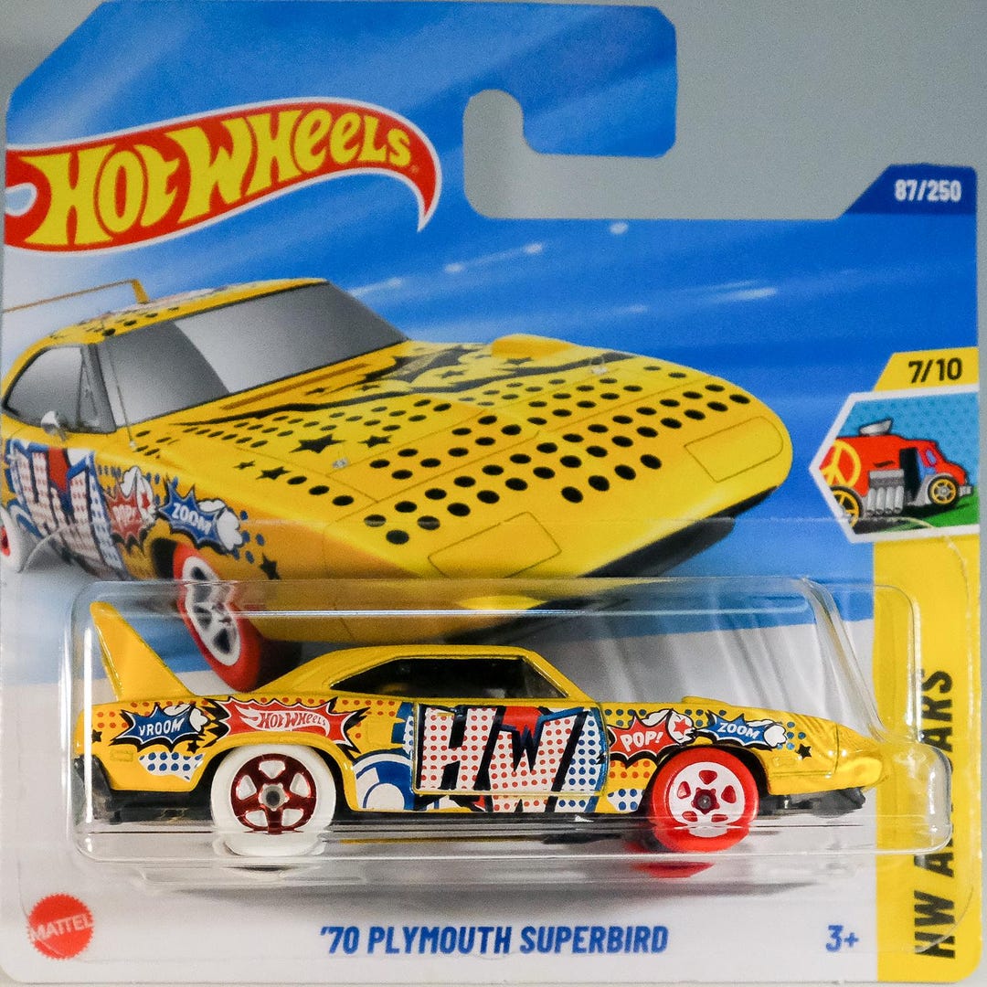 ホットウィール '70 プリムス スーパーバード - HW アートカーズ