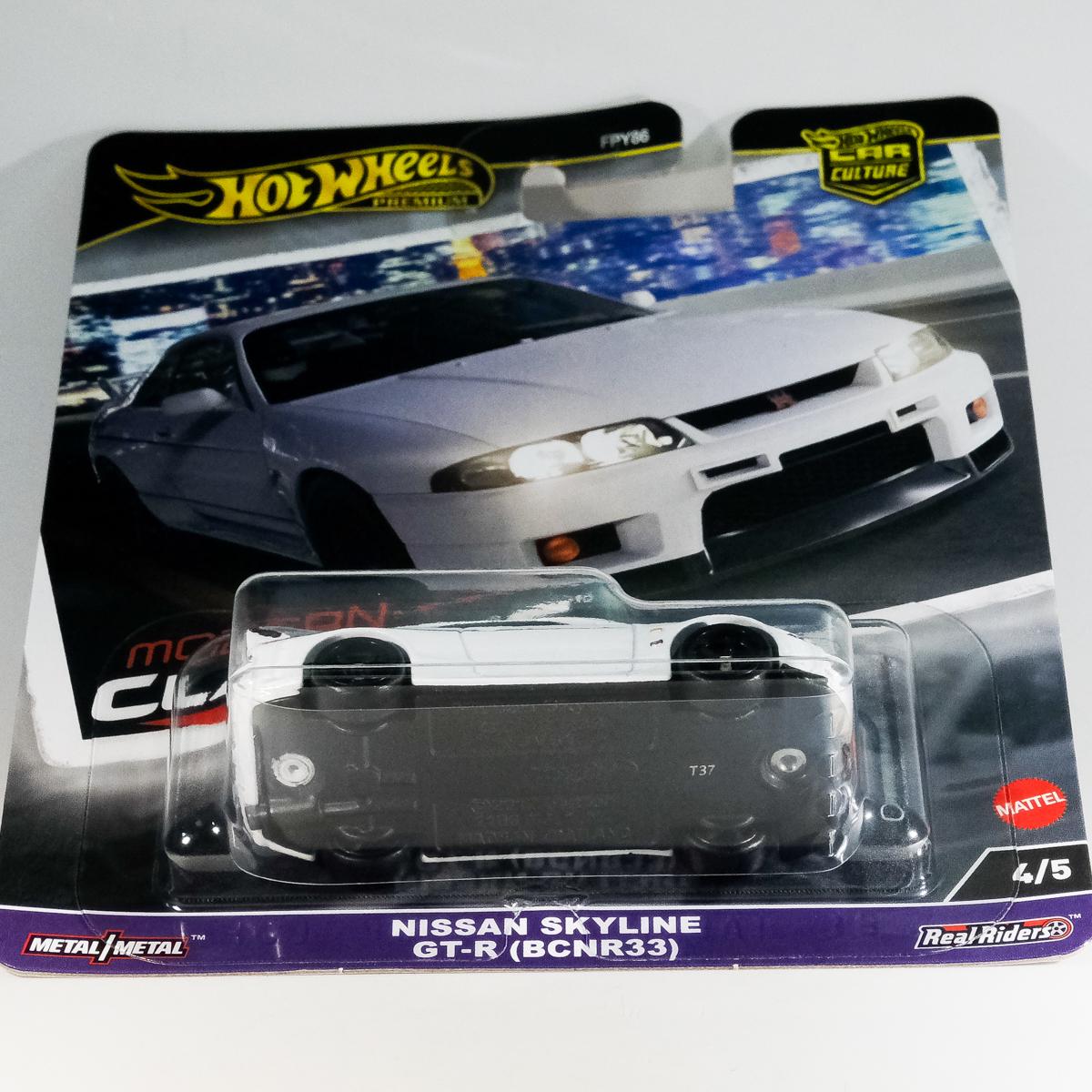 Hot Wheels Premium Nissan Skyline GT-R (BCNR33) - Car Culture