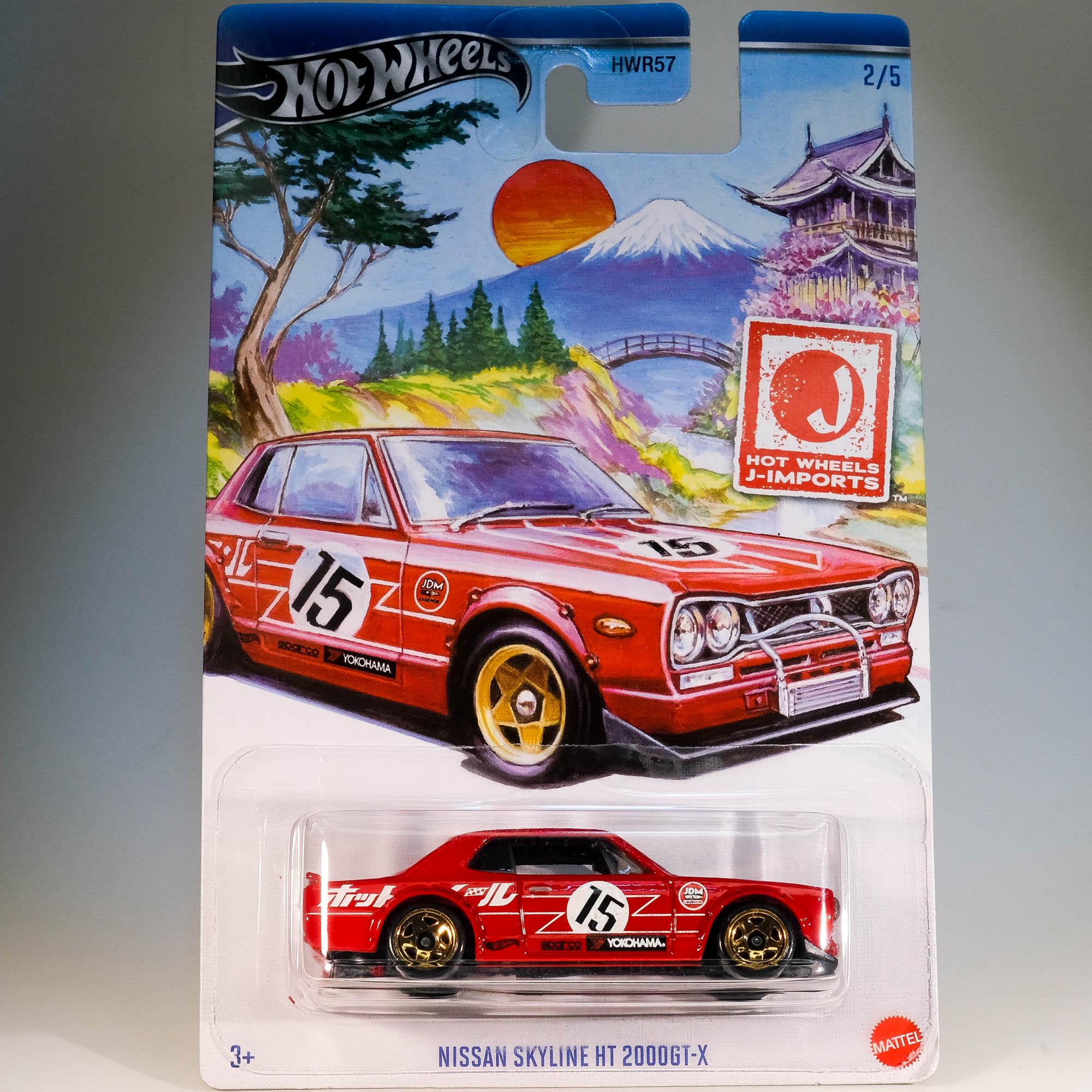 Hot Wheels Nissan Skyline HT 2000GT-X – Modelo a escala de J