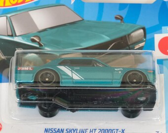 Hot Wheels Nissan Skyline HT 2000GT-X - JDM - Etsy