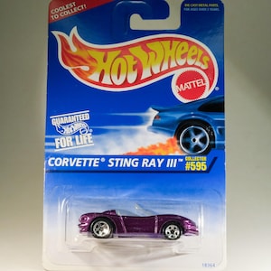 Vintage Hot Wheels Corvette Sting Ray III - 1997