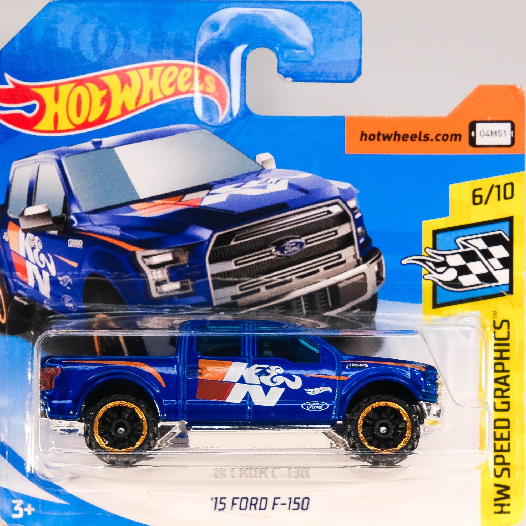 Hot Wheels '15 Ford F-150 - HW Speed Graphics (K&N Livery) - Etsy