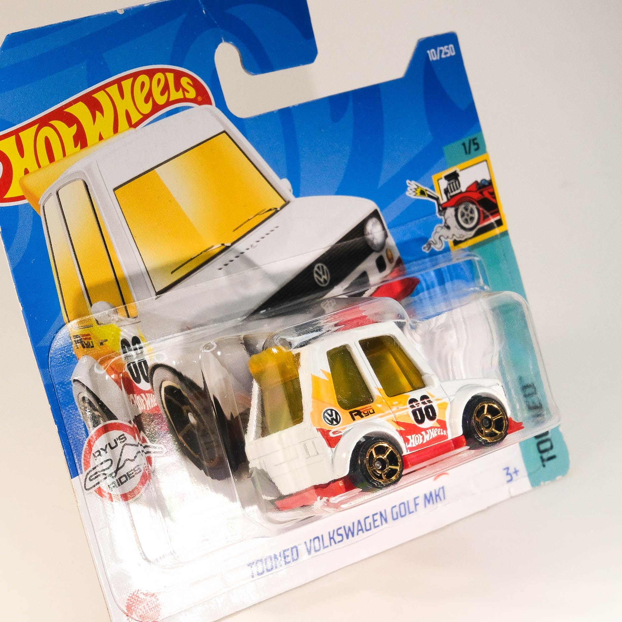 Hot Wheels Volkswagen Golf MKI - Tooned - Etsy Canada