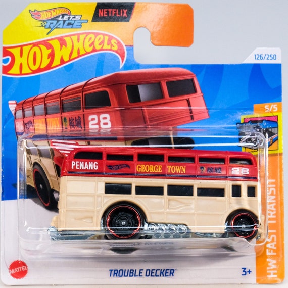 Vehículo de juguete Hot Wheels Trouble Decker 
