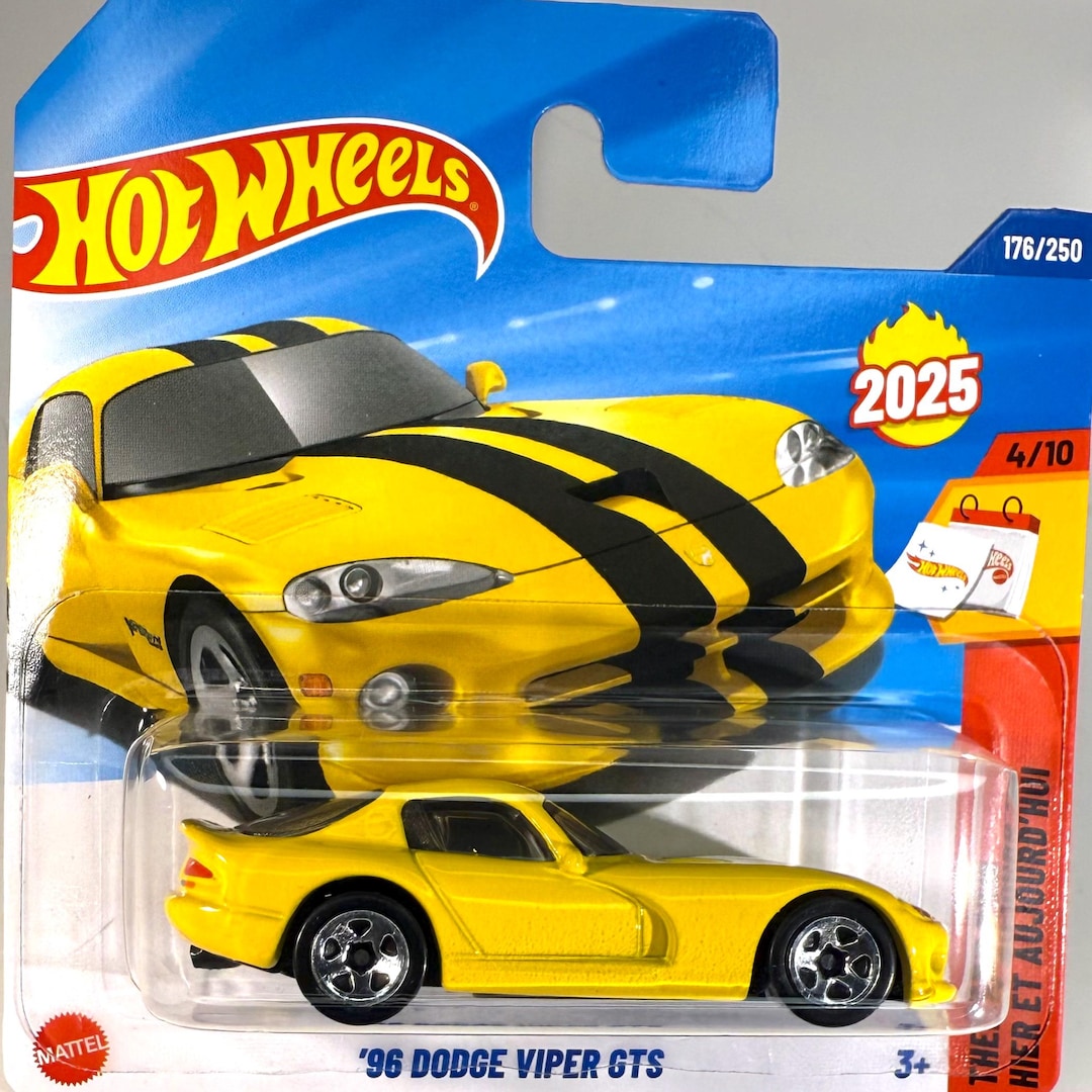 ホットウィール 96 ダッジ バイパー GTS - 当時と現在（初版）2025